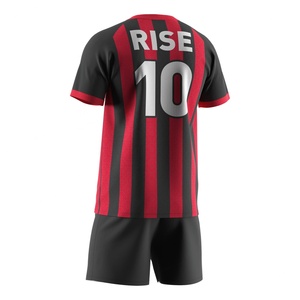 Uniforme de Fútbol para Hombre de Dos Piezas con Estampado Sublimado de Secado Rápido y Corte Atlético Profesional para Entrenamiento - Product Image 2