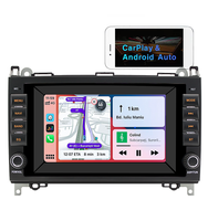 Système multimédia de voiture sans fil avec écran 7 pouces, Carplay, Android Auto, WiFi, pour Mercedes Benz, lecteur DVD de voiture B200