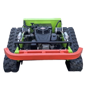 Tondeuse à gazon télécommandée légère 550B - 60. Tondeuse RC sur chenilles pour pentes de 200 m de haut, portée de coupe de 550 mm, idéale pour petits jardins, vergers et terrains en pente W - Product Image 1
