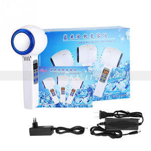 ماكينة تبريد البشرة المحمولة, ماكينة تبريد البشرة المحمولة بمقبض صغير ساخن وبارد مطرقة تجميل سبا باردة - Product Image 6