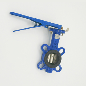 Vanne papillon à corps en fonte/<span class=keywords><strong>fer</strong></span> ductile avec joint souple EPDM/NBR - Product Image 1