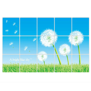 Aixin Aluminum <b>Foil</b> Wallpaper Floral Pattern Self Adhesive <b>Kitchen</b> Backsplash Modern Design 60x30cm - Product Image 5
