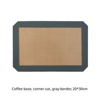 Tapis de cuisson en silicone antidérapant, adhérence douce pour un confort optimal, pour étaler la pâte, faire du pain, cuisson à domicile