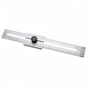 Drawing Set Squares Rules And Levels Metal 25 Cm Precision <b>Measuring</b> <b>Tool</b> For Drafting And Engineering - Product Image 2