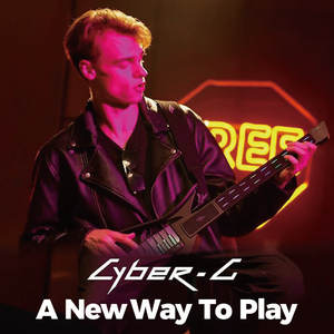 Guitarra Inteligente sin Cuerdas <span class=keywords><strong>Enya</strong></span> CYBER-G con 20 Sonidos de Instrumentos, Altavoz Integrado y Sistema de Batería, Guitarra Plegable para Viaje - Product Image 6