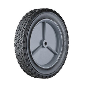 Roues en caoutchouc massif résistantes à l'usure pour tricycle, <span class=keywords><strong>tondeuse</strong></span> à gazon à pousser, chariot de jardin - Product Image 4