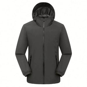 Blouson d'hiver personnalisé pour homme et femme, respirant, imperméable, avec fermeture éclair et motif imprimé, grandes tailles - Product Image 4