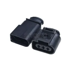3 Way Female Auto Electrical Wiring Connector 1J0 973 723 For Audi VW
