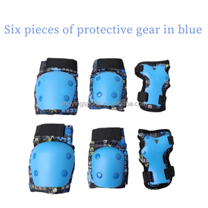 Set <span class=keywords><strong>de</strong></span> 6 Piezas <span class=keywords><strong>de</strong></span> Equipo <span class=keywords><strong>de</strong></span> Protección para Patinaje Infantil, Rodilleras para Esquí, Skate, Deportes <span class=keywords><strong>de</strong></span> Equilibrio y Ciclismo - Product Image 6