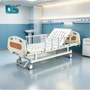 <span class=keywords><strong>Lit</strong></span> d'hôpital manuel à <span class=keywords><strong>deux</strong></span> fonctions et <span class=keywords><strong>deux</strong></span> manivelles, réglable, moderne, économique, <span class=keywords><strong>pour</strong></span> <span class=keywords><strong>personnes</strong></span> âgées, handicapées et soins à domicile - Product Image 5