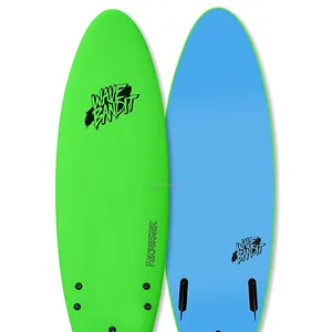 6" Softboard Surfboard for Surfing School with Vacuum Bag Technology