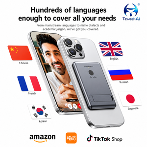Traduttore Vocale Intelligente per 146 Lingue, Conversazione Faccia a Faccia, Traduzione Foto e <span class=keywords><strong>Testo</strong></span>, Batteria da 75mAh, Dispositivo <span class=keywords><strong>in</strong></span> Lega di Alluminio - Product Image 3