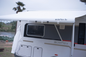<span class=keywords><strong>Auvent</strong></span> <span class=keywords><strong>de</strong></span> voiture rétractable manuel imperméable Soleflex Full Cassette pour camping en plein air - Product Image 6
