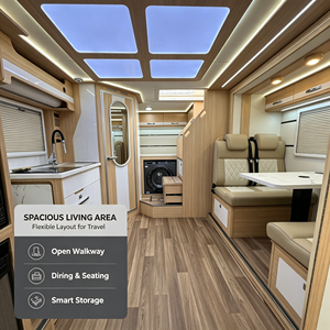 Autocaravana Howo para Expediciones Todoterreno, Vehículo Recreativo de Dos Pisos, <span class=keywords><strong>6</strong></span> Asientos, Autónoma, para Off-Road - Product Image 5