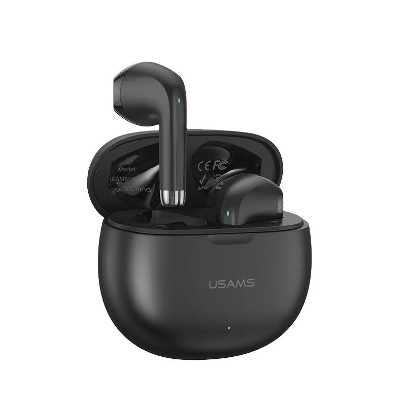 USAMS 2023 terbaru earbud BT nirkabel True Stereo headphone tahan air In Ear Headset TWS earphone