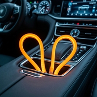 2PCS 60 cm 24 "LED DRL DIY Flexible Daytime Running Light Soft Article Lamp Tube Car Styling Strip
