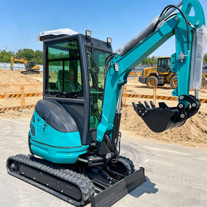 <span class=keywords><strong>Mini</strong></span>-excavatrice sur chenilles avec <span class=keywords><strong>godet</strong></span> - Outil de terrassement multifonctionnel pour les travaux d'ingénierie, agricoles et forestiers - Product Image 3