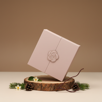 Boîte d'emballage cosmétique et de soin de la peau en carton au design unique et luxueux, boîte à double porte, ouverture sur deux côtés, boîte cadeau avec tiroir, boîte extérieure