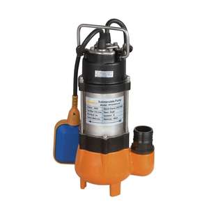 Bomba eléctrica portátil WATERPRO para extraer aguas residuales Pompa Acqua Elettrica Tritata <span class=keywords><strong>Pozzo</strong></span> Nero - Product Image 1