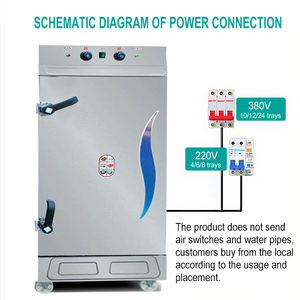 RUITAI-Vaporizador eléctrico comercial para comida, bandeja de cocina de 8/10/12/48, Tamal de arroz, fideos, Bola de masa hervida, para restaurante, Metal - Product Image 3
