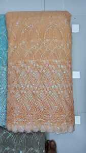 Xu hướng mới thiết kế chuỗi biên giới <span class=keywords><strong>Net</strong></span> vải cho trang phục làm hình thức Ấn Độ Nhà cung cấp với giá cả phải chăng - Product Image 2