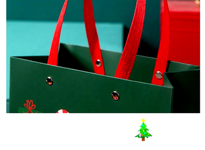 Sacs cadeaux et sacs à fermeture éclair en <span class=keywords><strong>papier</strong></span> PE personnalisés avec logo d'entreprise, faible MOQ, pour emballage alimentaire et de Noël, impression par gravure - Product Image 3