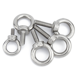 Écrou à œil Jin Chao en acier inoxydable 304, grade A classe 8.8, pour levage et fixation - Product Image 1