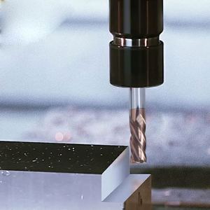 4-Flute Solid Carbide End Mill High-Speed HRC65 65 Degree <b>Corner</b> Radius Cutting Tools TiCN/AlTin Coated AITiN ODM OEM Customized - Product Image 6