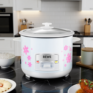 Meilleures Ventes 2026 – Vente Directe Usine – Cuiseur à Riz Automatique 500W 700W pour Cuisine – Design Cylindrique Élégant et Compact - Product Image 5