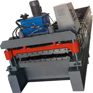Máquina formadora de rollos de hoja de techo de doble capa Personalización de máquina de tejas de venta de fabricante