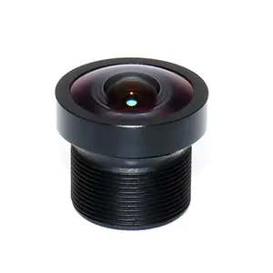 China Factory waterproof m12 cctv lens 190 degrees 5mp miniature reversing camera lens for cctv security ip cameras night vision