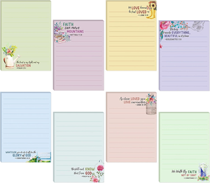 8 gói Christian hoa thiết kế dính tôn giáo kinh thánh câu trích dẫn notepads truyền cảm hứng nhỏ Kinh Thánh truyền cảm hứng ghi nhớ - Product Image 5
