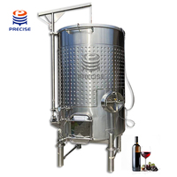 Chine fournisseur inox acier inoxydable fermenteur réservoir de stockage pour vin cidre jus esprit