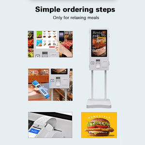 32インチブラック<span class=keywords><strong>Android</strong></span>小売レストラン病院セルフサービス<span class=keywords><strong>Pos</strong></span>銀行カードタッチスクリーン決済端末プリンターキオスクマシン - Product Image 6