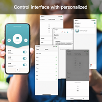 Distributeur de nourriture intelligent pour animaux de compagnie de grande capacité 6L, commande à distance par application mobile WIFI, distributeur automatique de nourriture pour chats et chiens avec puce électronique