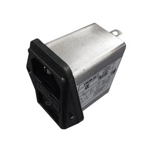 Filtro emi de línea de alimentación de 3A, 250V, CA, con interruptor - Product Image 1