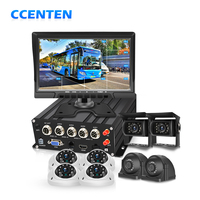 CCT 8 Canaux Mobile Véhicule MDVR Enregistreur Vidéo Kit H.264 4G GPS Bus Voiture Camion Dvr Système Mobile Dvr Voiture Caméras Camion Moniteur