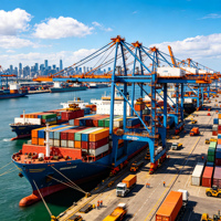 Transitaire international, fret maritime le moins cher, expédition de conteneurs de 20 pieds et 40 pieds de Chine vers les États-Unis, l'Italie, le Royaume-Uni, la France, le Canada, l'Allemagne
