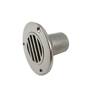 Stainless Steel Floor Drain 22mm Marine Deck Drain For Boats <b>Yacht</b> Hardware - Product Image 1