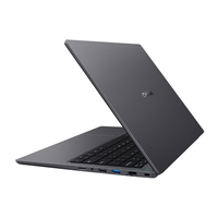 Ordinateur portable professionnel AI ultra-fin Intel 14 pouces UniBook pour les voyages, batterie longue durée, Windows 11/Linux 8+256 Go
