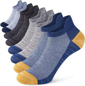 Chaussettes de sport décontractées à <span class=keywords><strong>taille</strong></span> <span class=keywords><strong>basse</strong></span> antidérapantes pour hommes avec logo en bas - Product Image 1