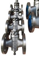 Vanne à opercule en titane à joint rigide ANSI Classe 150/300/600 PN16/PN40 pour fluides corrosifs, grande quantité en stock, OEM ODW