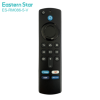 Control Remoto ES-RM086-5-V Precio de Fábrica para Fire Stick TV 3.ª Generación, Control Remoto de Voz de Repuesto 4K MAX
