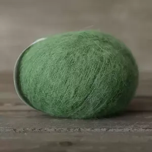 45% 真丝55% 羊驼混纺纱钩针新上市商品厂家直销 - Product Image 1