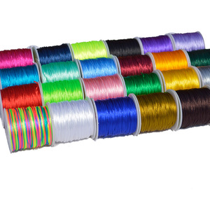 เชือกลวดผ้าไหมที่สวยงามสำหรับเครื่องประดับ DIY ทำอุปกรณ์เสริม - Product Image 4
