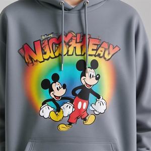 Boying Unisex felpe con cappuccio da uomo personalizzazione personalizzata stile Street Hip Hop stampa ricamo basato su <span class=keywords><strong>immagini</strong></span> del cliente - Product Image 3