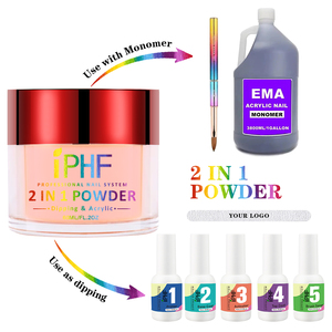 Быстросохнущий акриловый порошок <span class=keywords><strong>3</strong></span> в <span class=keywords><strong>1</strong></span> Ema, сочетающийся гель, натуральные цвета, акриловый пигментный порошок, акриловый порошок оптом - Product Image 3