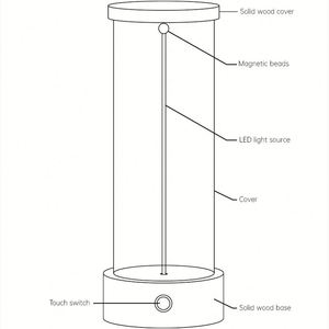 Custom Logo <b>Rechargeable</b> <b>USB</b> LED Table Lamp Warm White Desk <b>Light</b> for Restaurant Hotel Bedroom Small Night <b>Lights</b> - Product Image 6