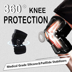 <span class=keywords><strong>Rodillera</strong></span> Articulada con Soporte Lateral de Metal, Soporte Ajustable <span class=keywords><strong>para</strong></span> la Rodilla <span class=keywords><strong>para</strong></span> Aliviar el Dolor de Rodilla, Protección de las Articulaciones - Product Image 4