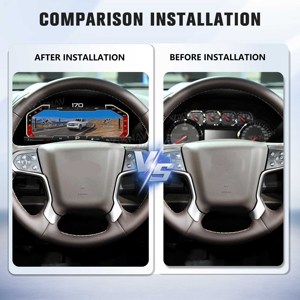 Écran tactile Android 15,6 pouces, autoradio numérique pour Chevrolet Tahoe Suburban GMC <span class=keywords><strong>Yukon</strong></span> 2014-2020, CarPlay sans fil, navigation GPS - Product Image 3